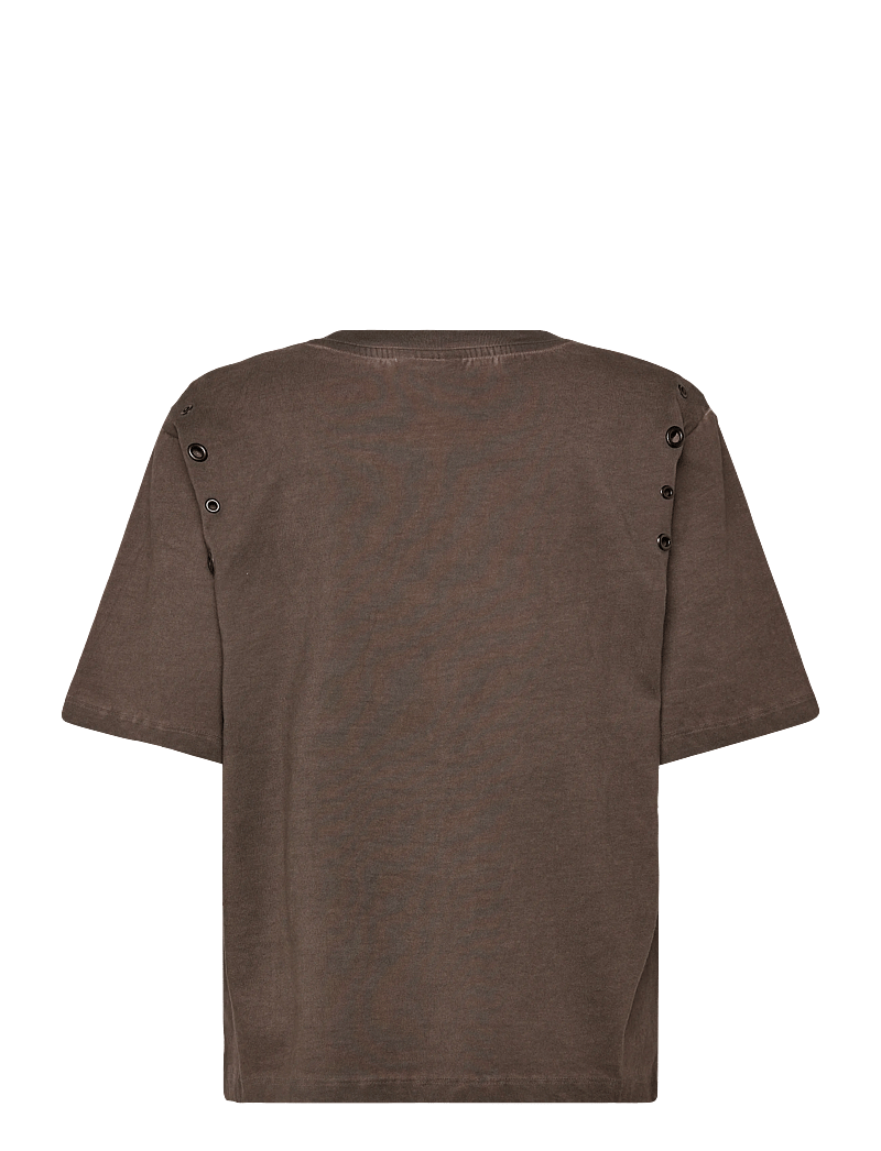 Karen By Simonsen - KBBecilla Tee - t-shirts - bracken - 1