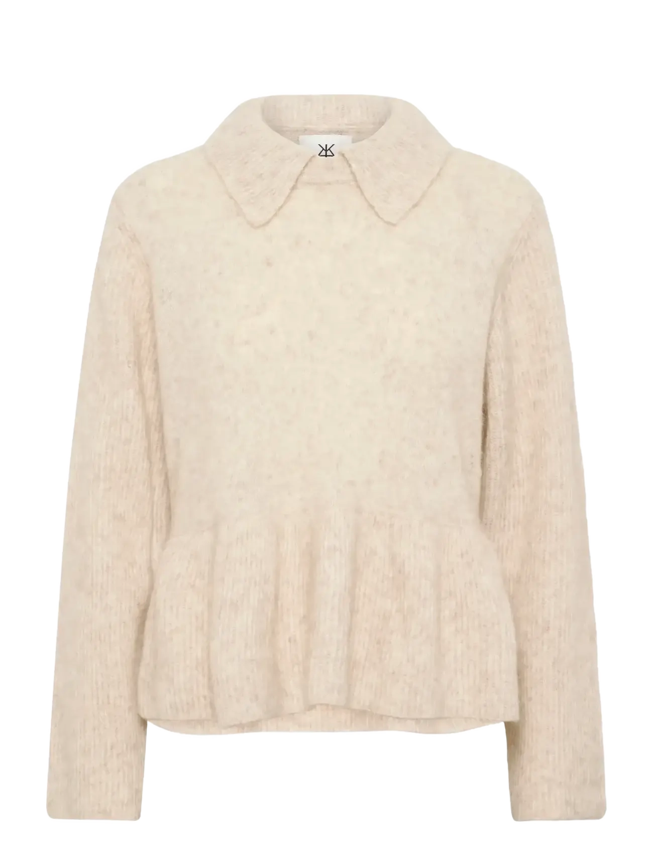 Karen By Simonsen KBZelda Polo - Tøj - SOFT NUDE / cream