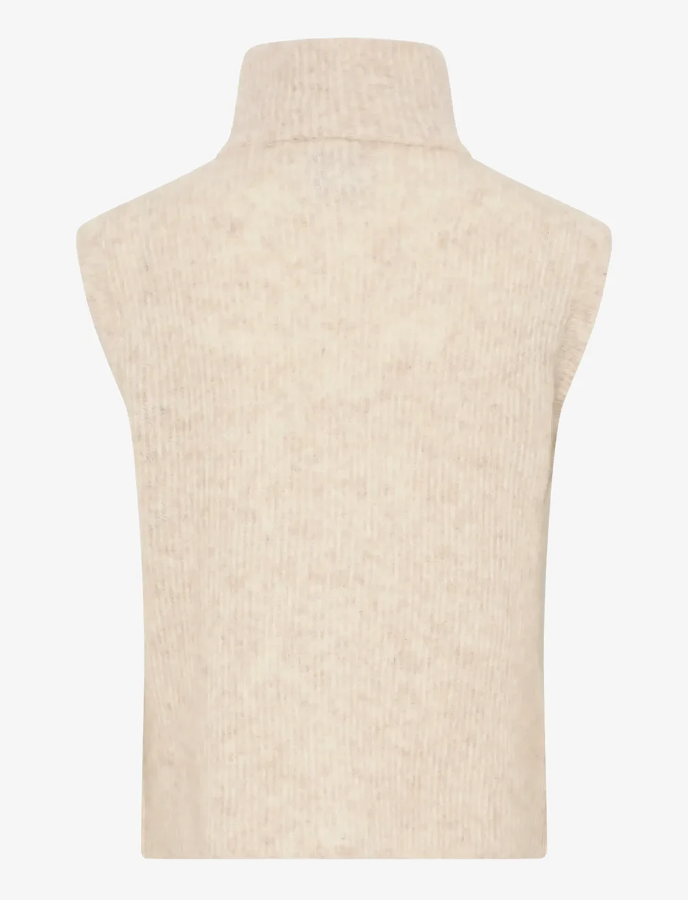 Karen By Simonsen - KBZelda Waistcoat - gestrickte westen - soft nude - 1