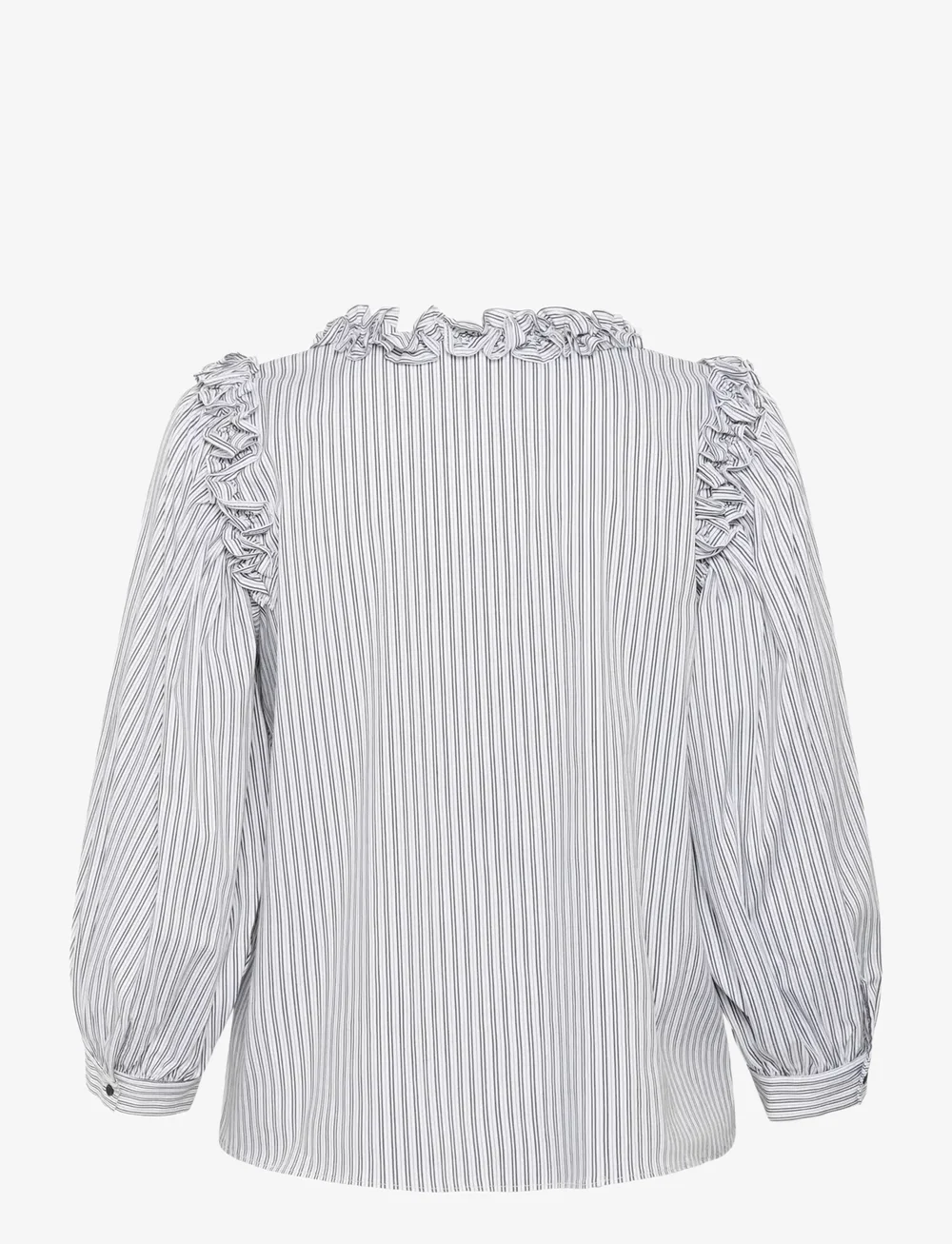 Karen By Simonsen - KBBeatrice Blouse - langærmede bluser - white stripe - 2
