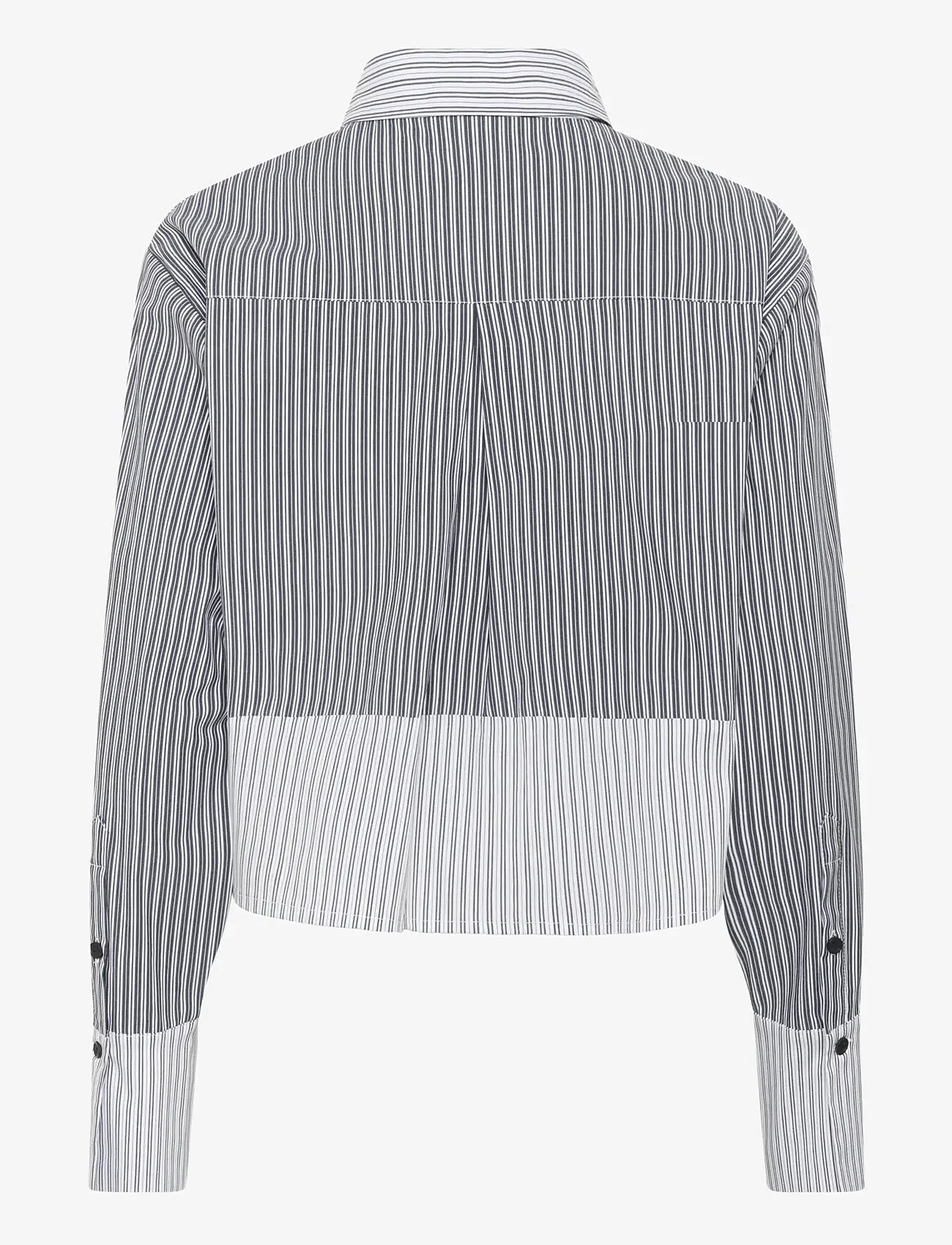 Karen By Simonsen - KBBeatrice Shirt - långärmade skjortor - tornado stripe - 1