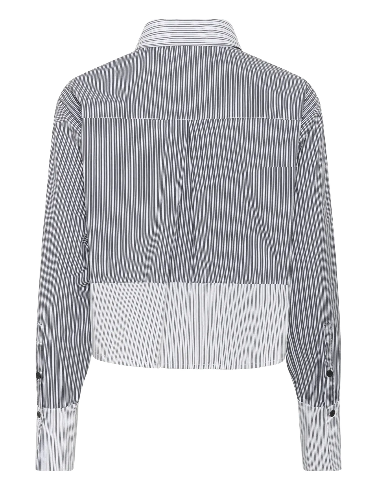 Karen By Simonsen - KBBeatrice Shirt - langärmlige hemden - tornado stripe - 1