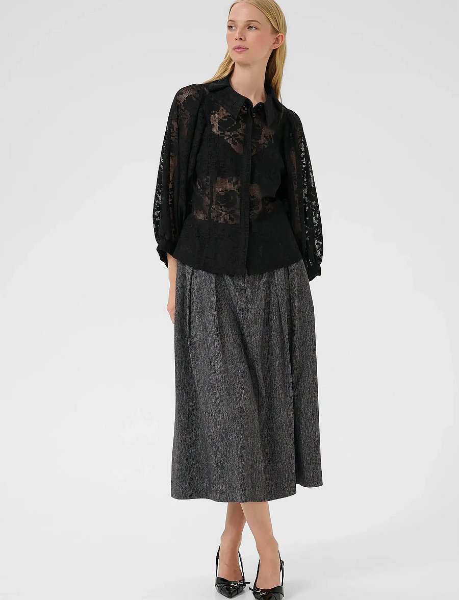 Karen By Simonsen - KBBrynja Frosty Blouse - meteorite - 3
