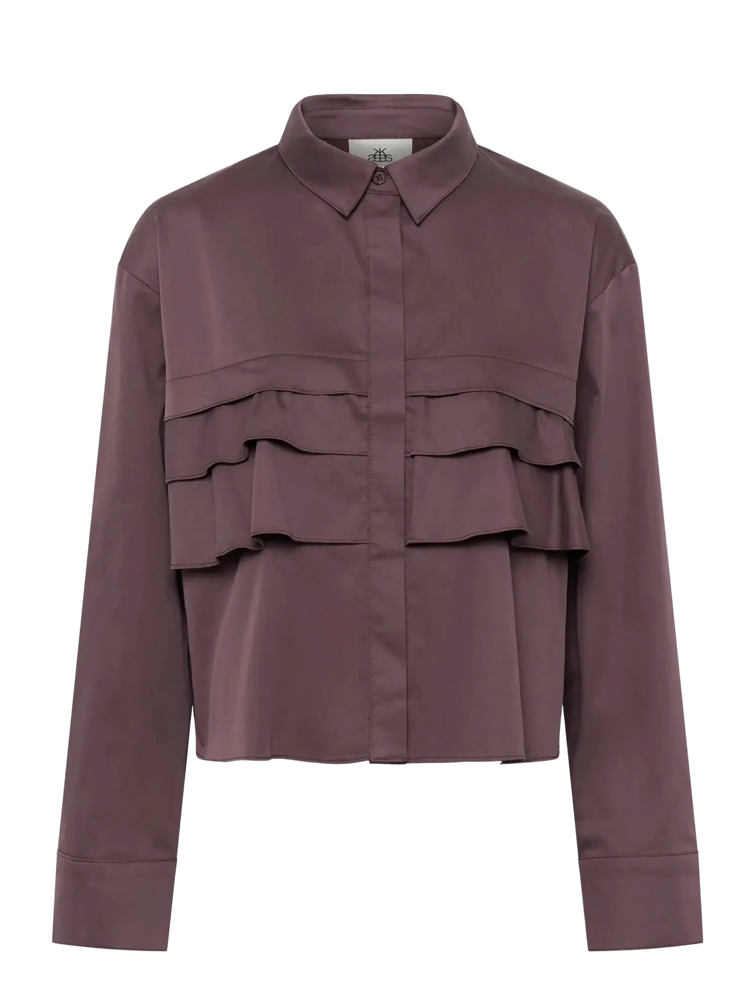 Karen By Simonsen KBUshi Nilla Shirt - Transitional Layering - HUCKLEBERRY / burgundy