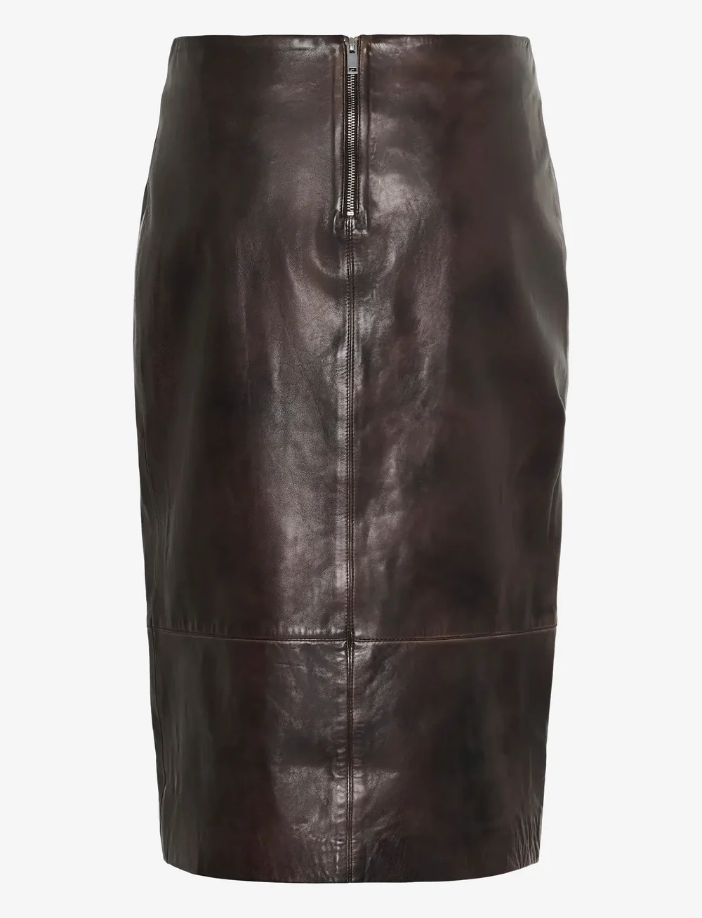 Karen By Simonsen - KBBrooklyn Leather Skirt - lædernederdele - bracken - 2