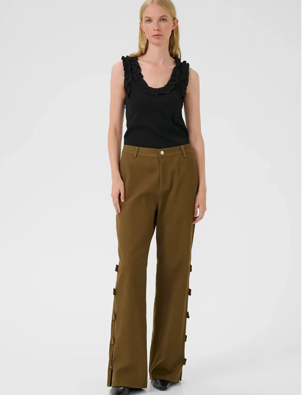 Karen By Simonsen - KBOda Top - Ärmellose tops - meteorite - 3