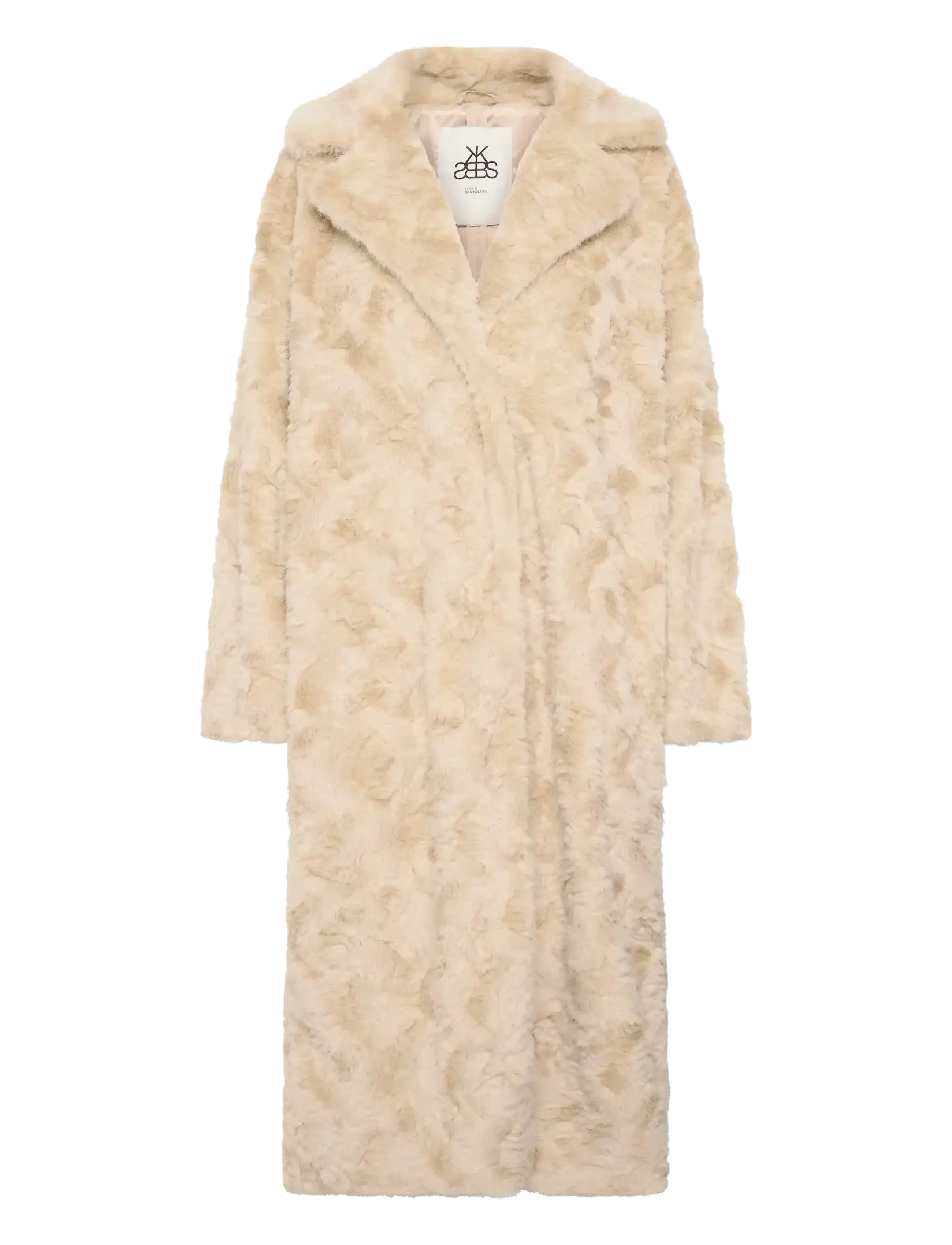 Karen By Simonsen KBBolinda Fur Coat - Kunstpelz - EGRET / cream