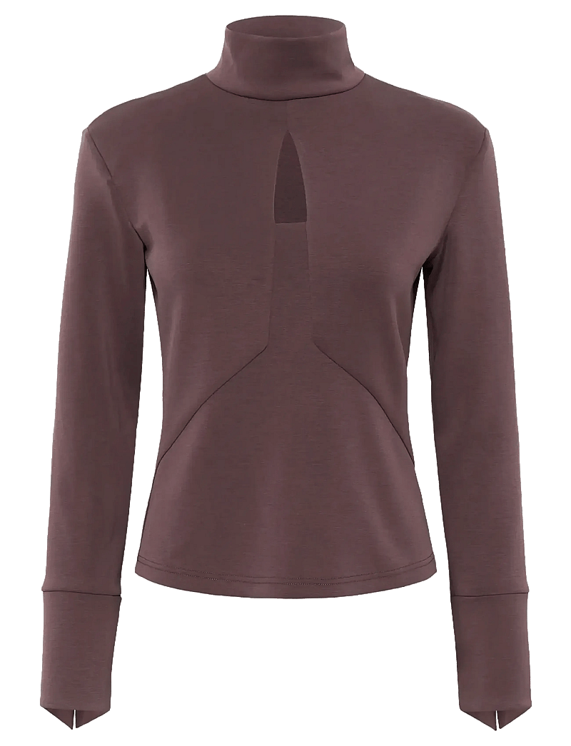 Karen By Simonsen - KBBrittany Turtleneck - langärmlige tops - huckleberry - 1