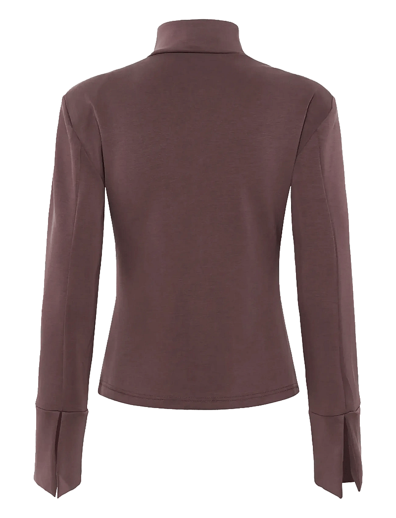 Karen By Simonsen - KBBrittany Turtleneck - langärmlige tops - huckleberry - 2