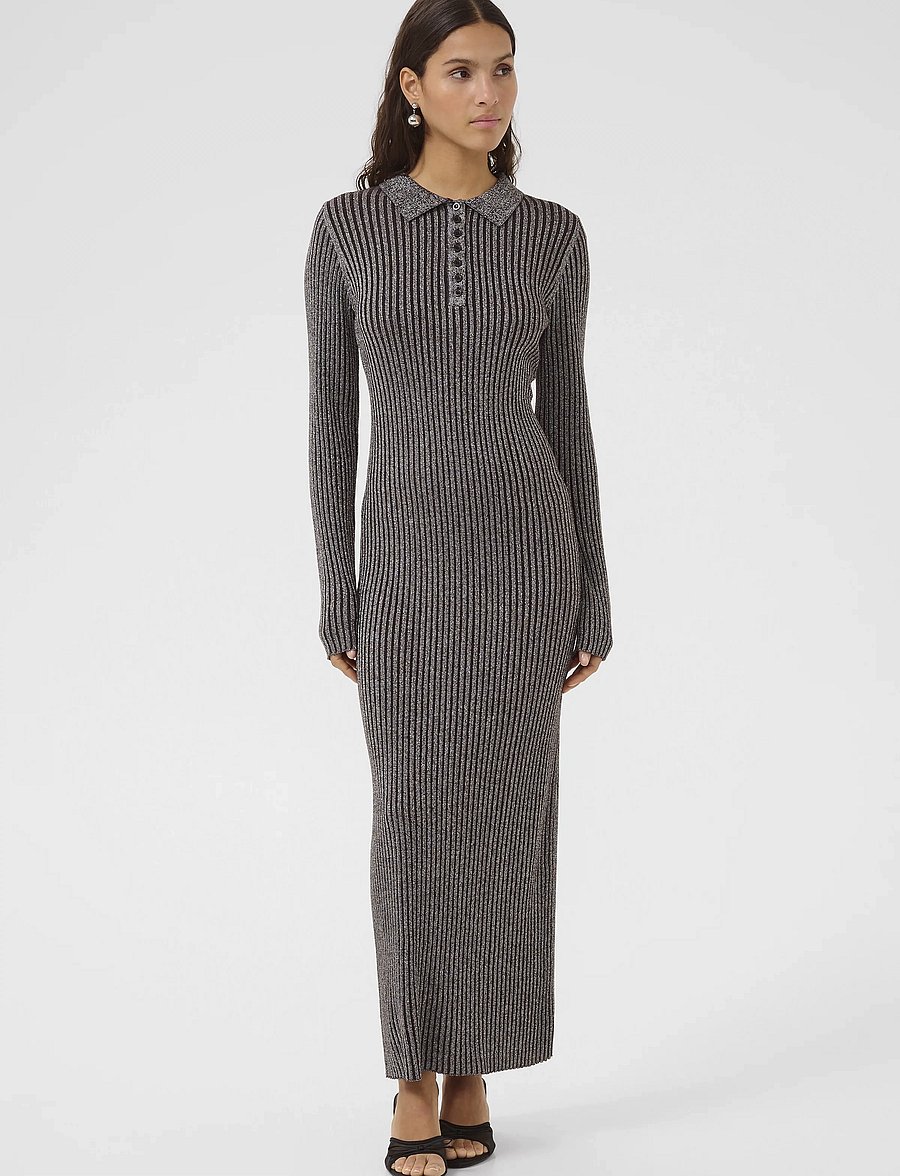 Karen By Simonsen - KBUlima Polo Dress - robes midi - bracken - 3
