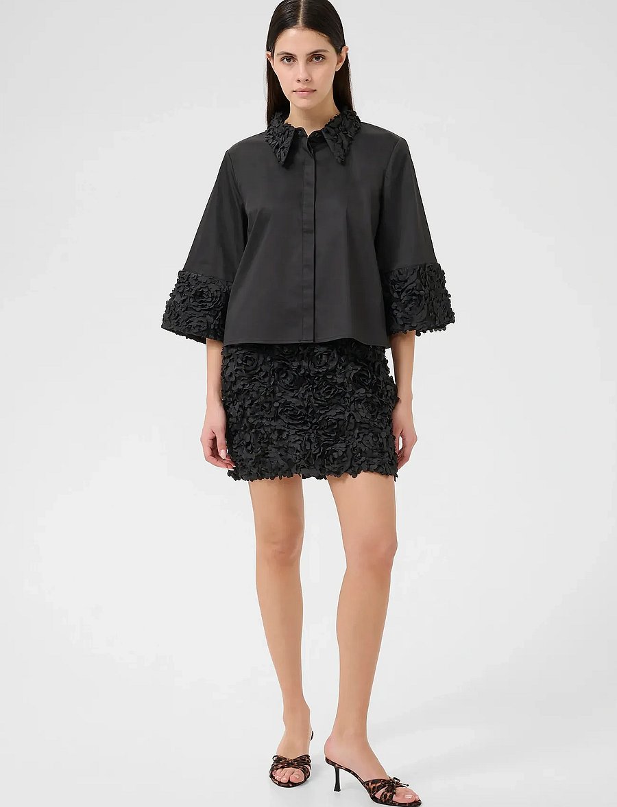 Karen By Simonsen - KBClarissa Skirt - spódnice mini - meteorite - 3