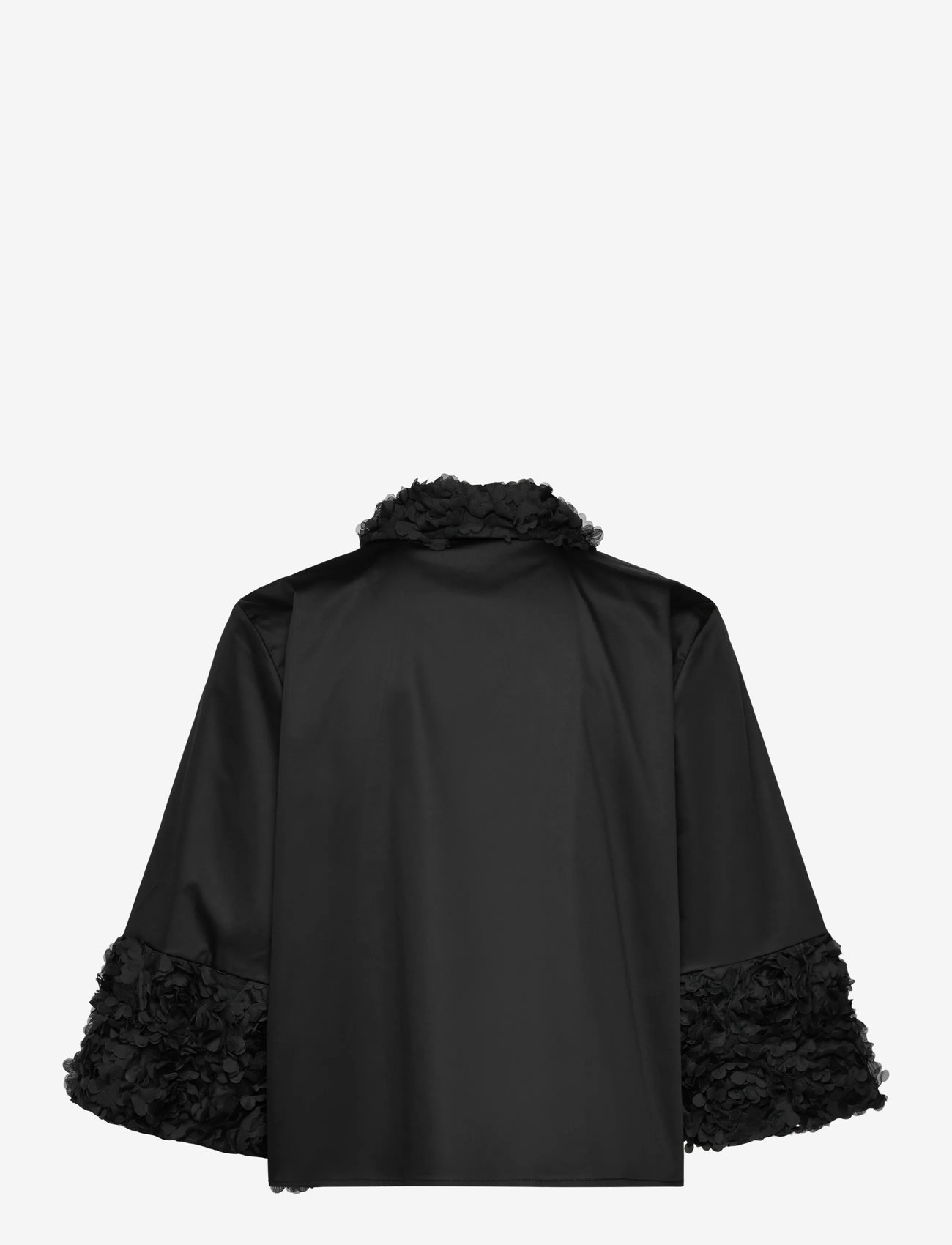 Karen By Simonsen - KBCleo Clarissa Shirt - long-sleeved shirts - meteorite - 1