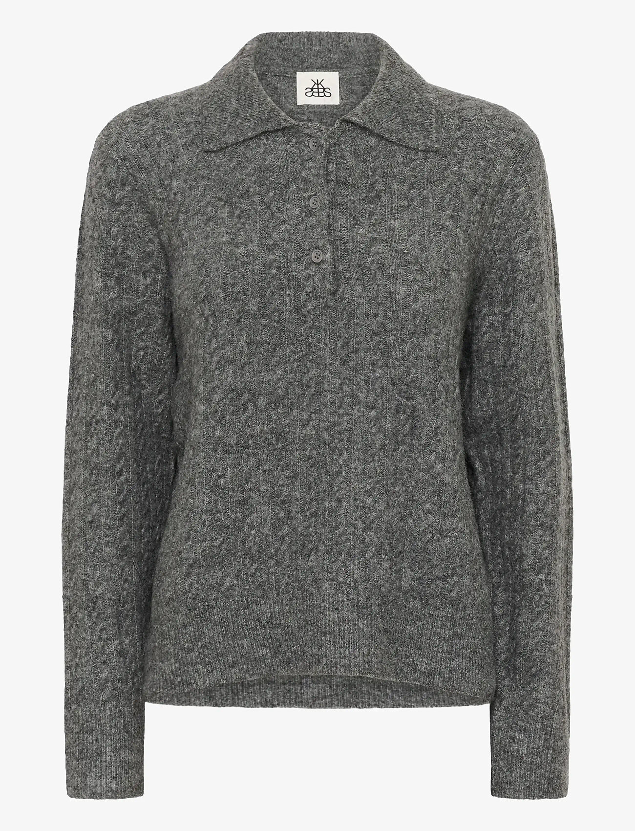 Karen By Simonsen - KBBrona Noabelle Polo - sviitrid - medium grey melange - 0
