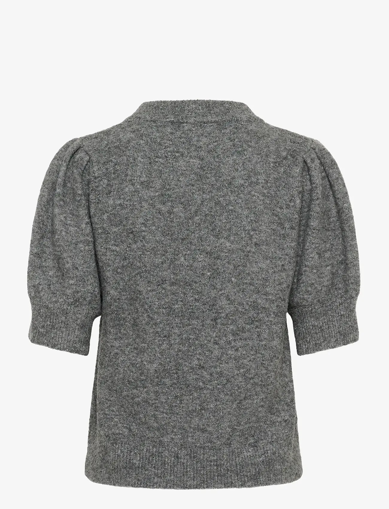 Karen By Simonsen - KBBrona Noabelle Cardigan - cardigans - medium grey melange - 2