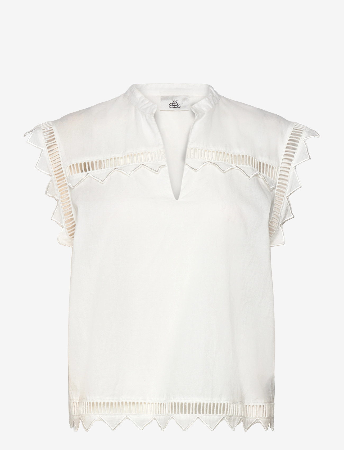 Karen By Simonsen - KBOmmi Shirt Top - sleeveless blouses - bright white - 0
