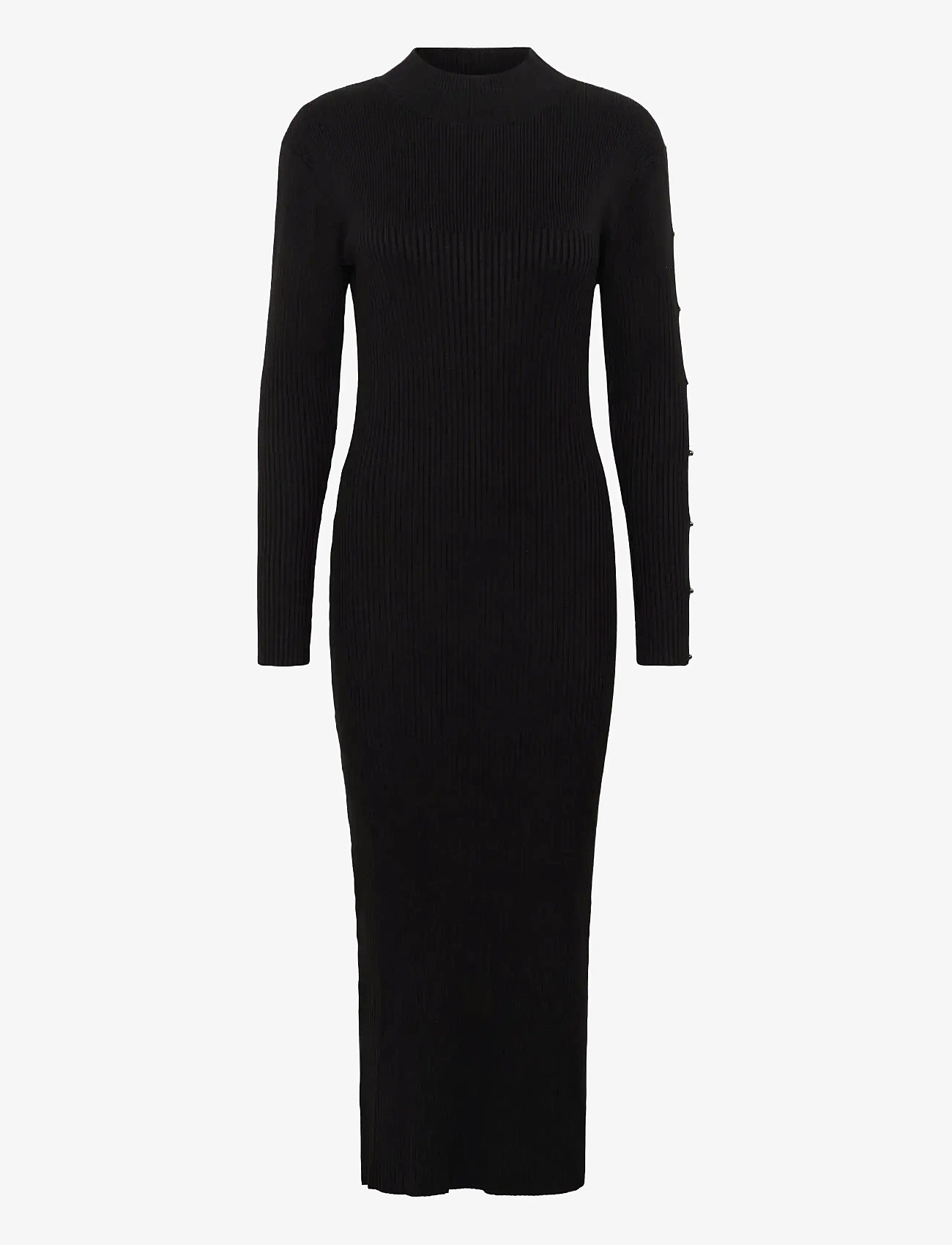 Karen By Simonsen - KBStine Dress - strikkjoler - meteorite - 1