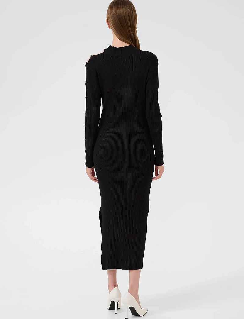 Karen By Simonsen - KBStine Dress - knitted dresses - meteorite - 3