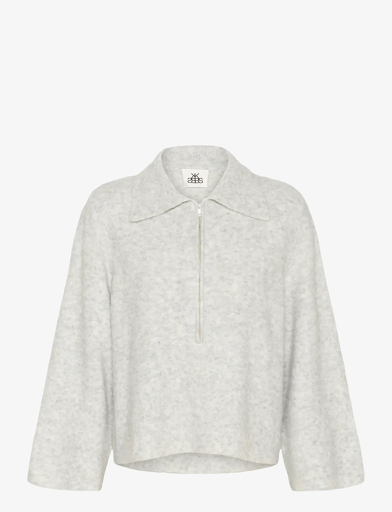 Karen By Simonsen - KBCameron Pullover - efterårstøj - opal gray melange - 0