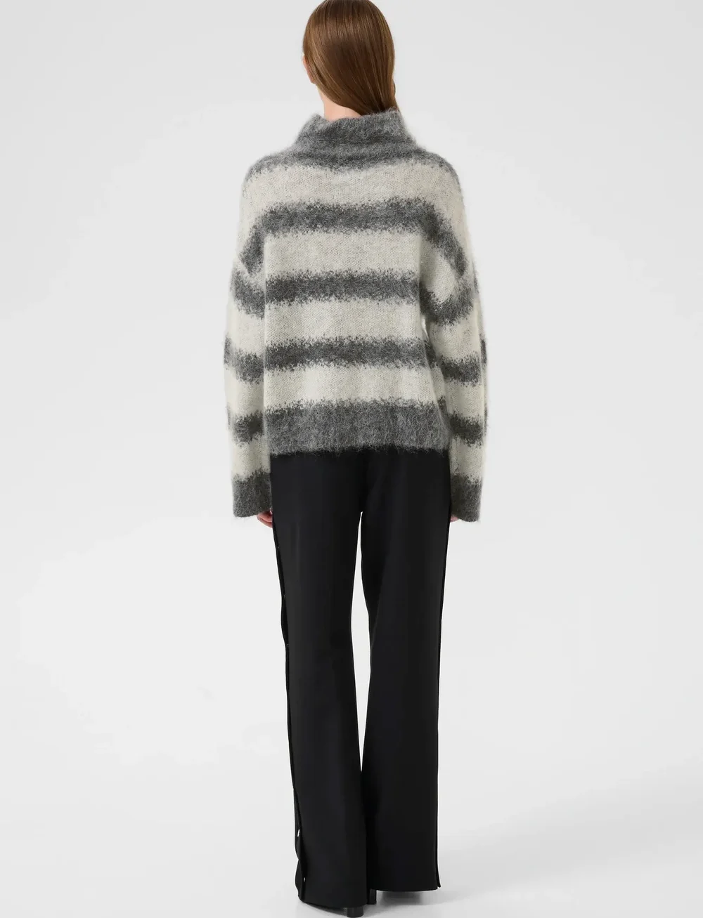 Karen By Simonsen - KBChase Turtleneck - jumpers - thunderstorm - 4