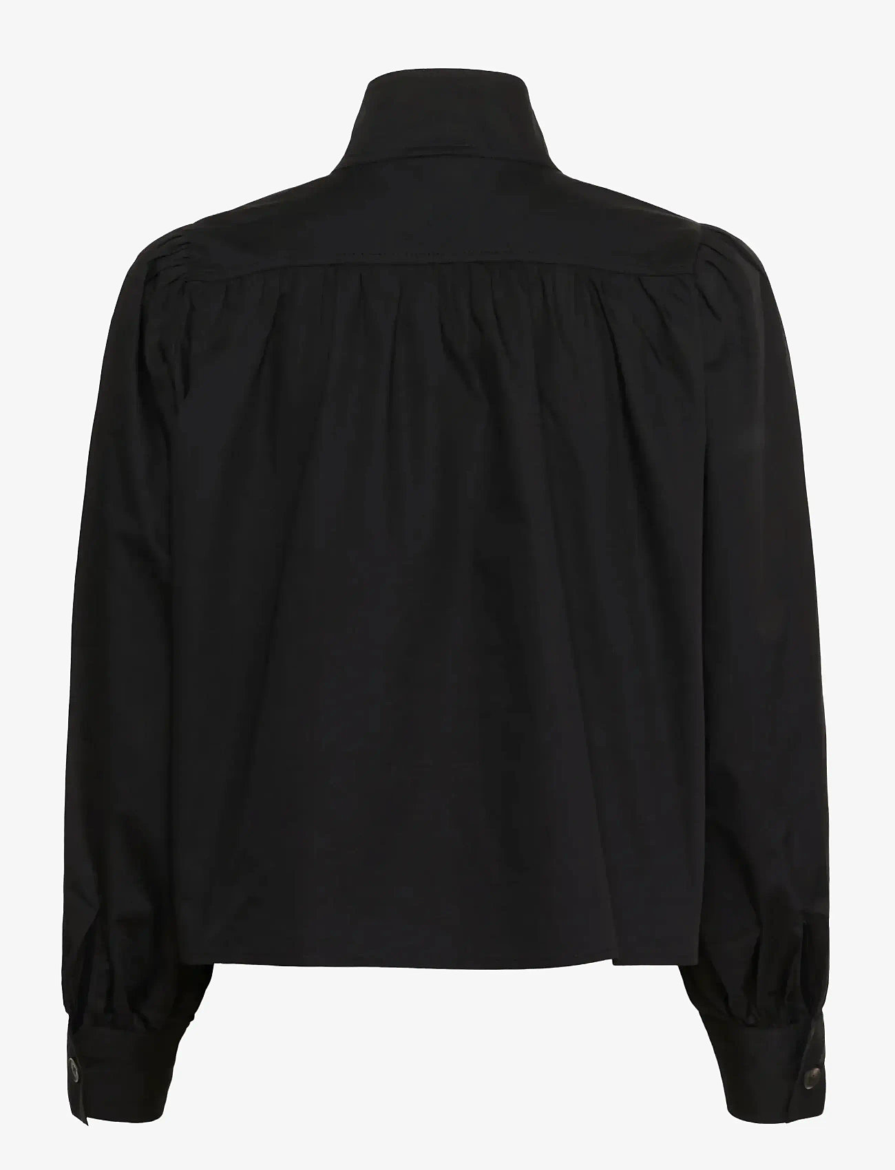 Karen By Simonsen - KBCarlotta Shirt - pikkade varrukatega särgid - meteorite - 2