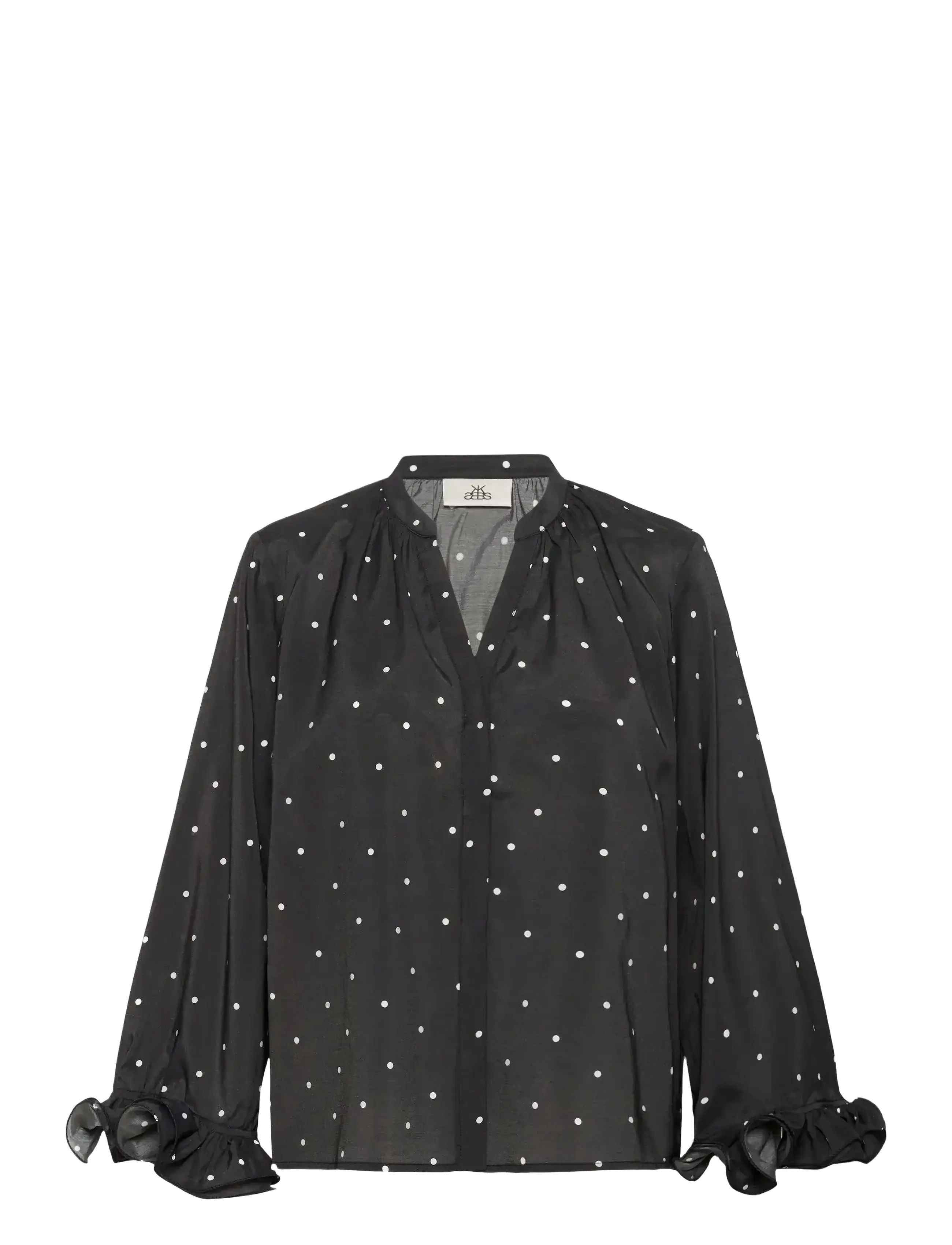 Karen By Simonsen KBCaroline Blouse - Tøj - CAROLINE PRINT METEORITE / black