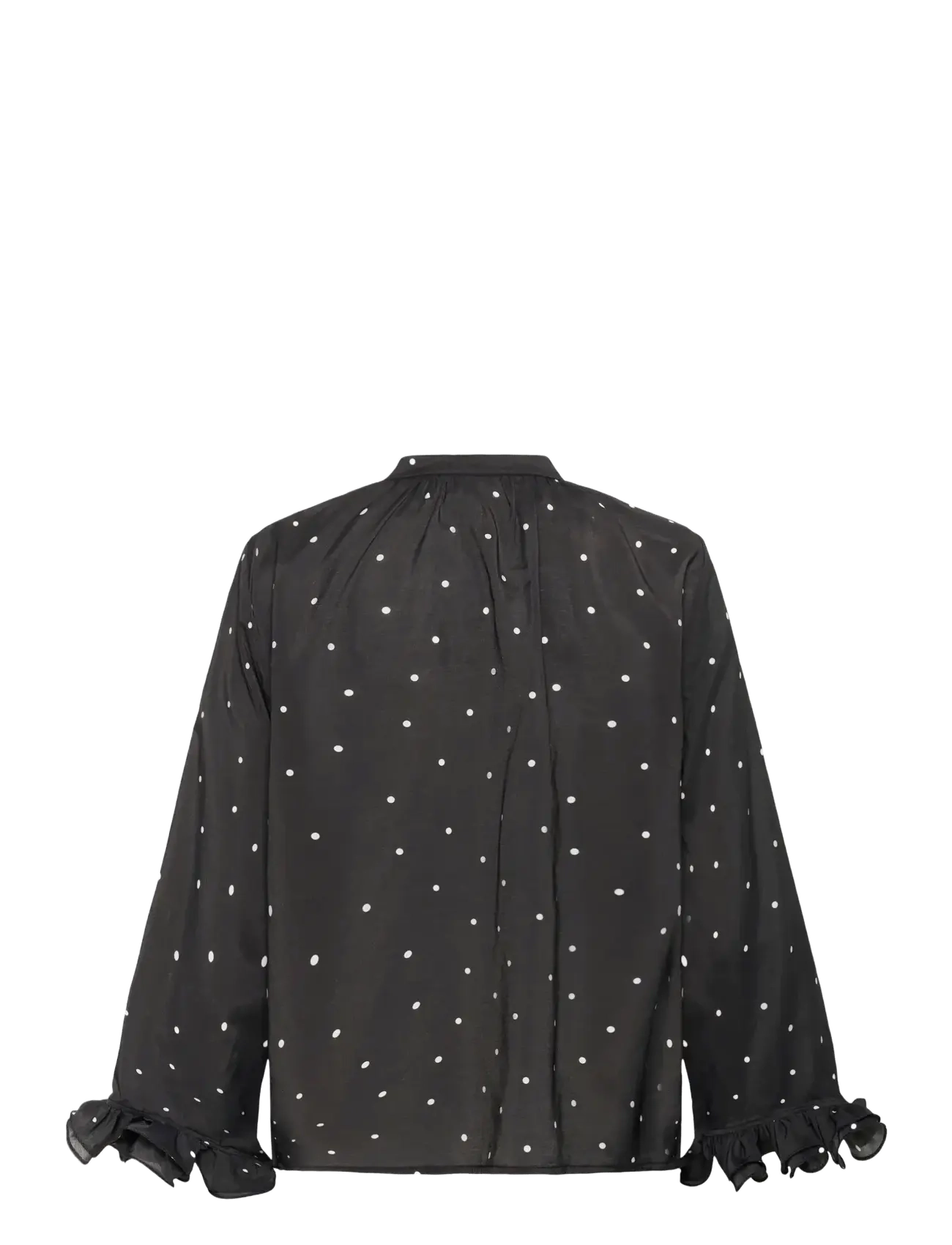 Karen By Simonsen - KBCaroline Blouse - blūzes ar garām piedurknēm - caroline print meteorite - 1