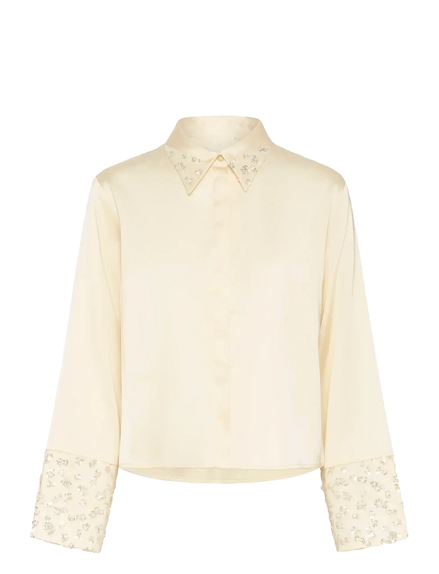 Karen By Simonsen - KBCarmen Shirt - egret - 1