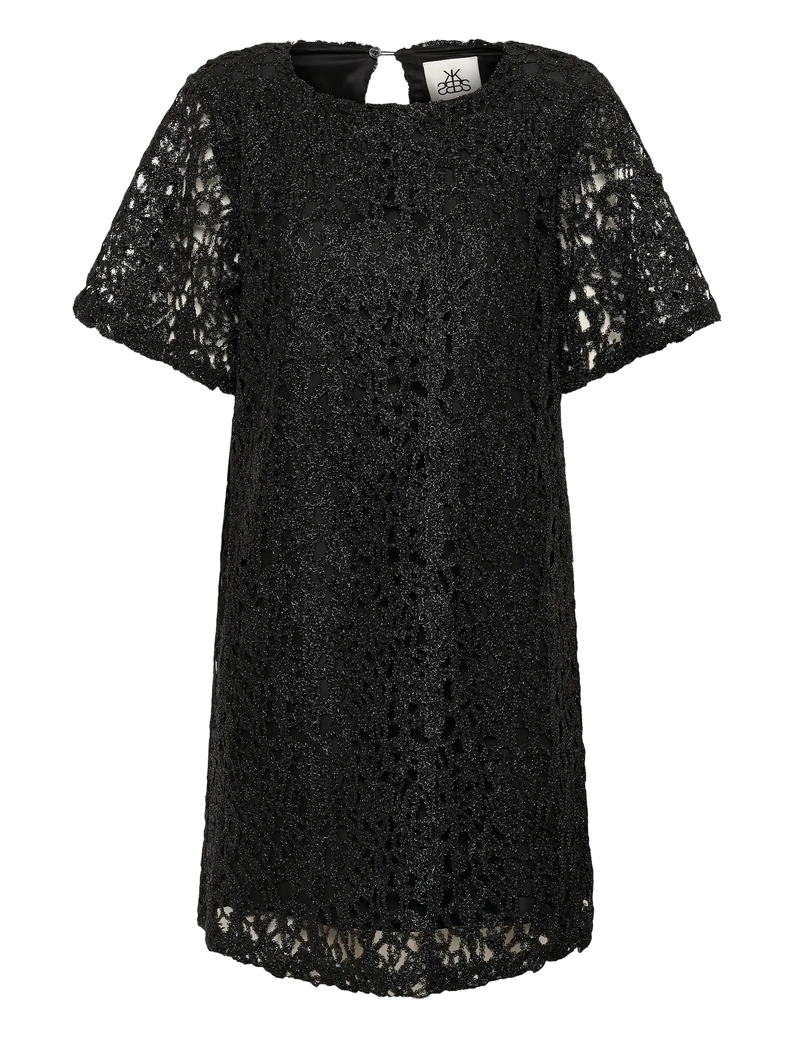 Karen By Simonsen KBUndina Short Dress - Lace dresses - METEORITE / black