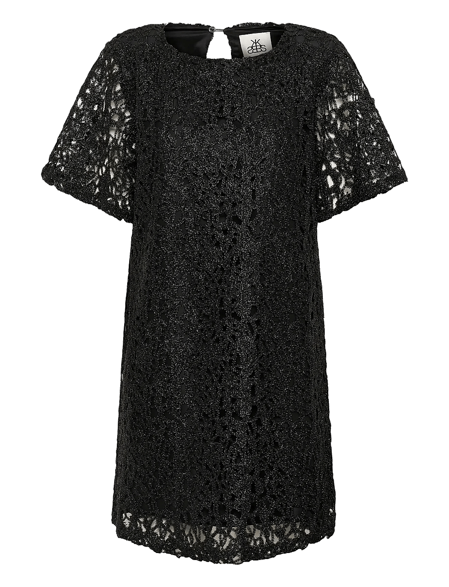 Karen By Simonsen - KBUndina Short Dress - robes de dentelle - meteorite - 1