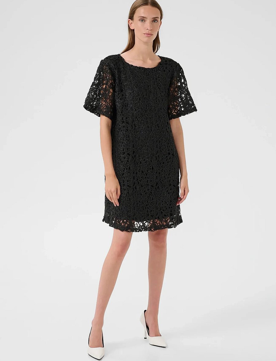 Karen By Simonsen - KBUndina Short Dress - robes de dentelle - meteorite - 3