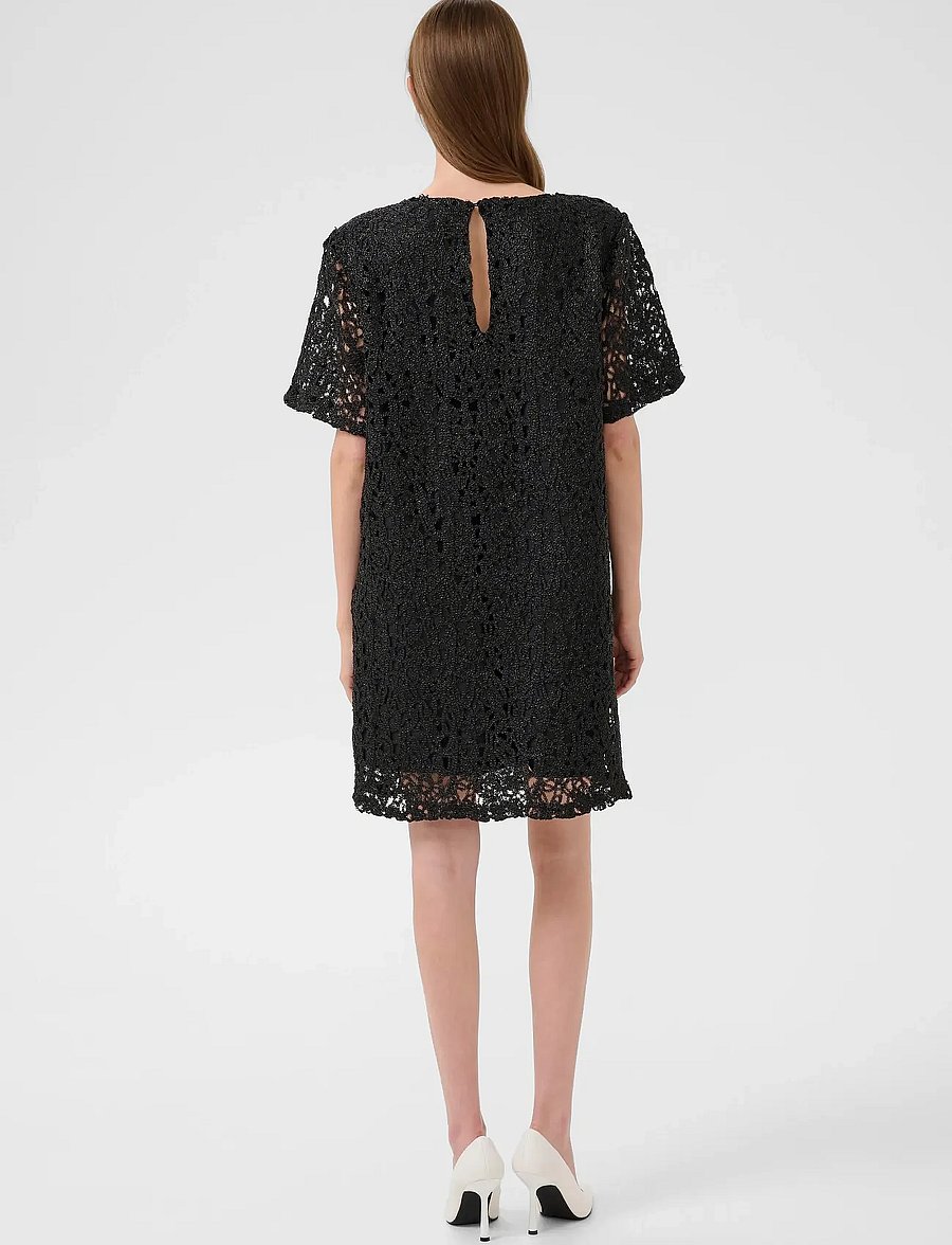 Karen By Simonsen - KBUndina Short Dress - robes de dentelle - meteorite - 4
