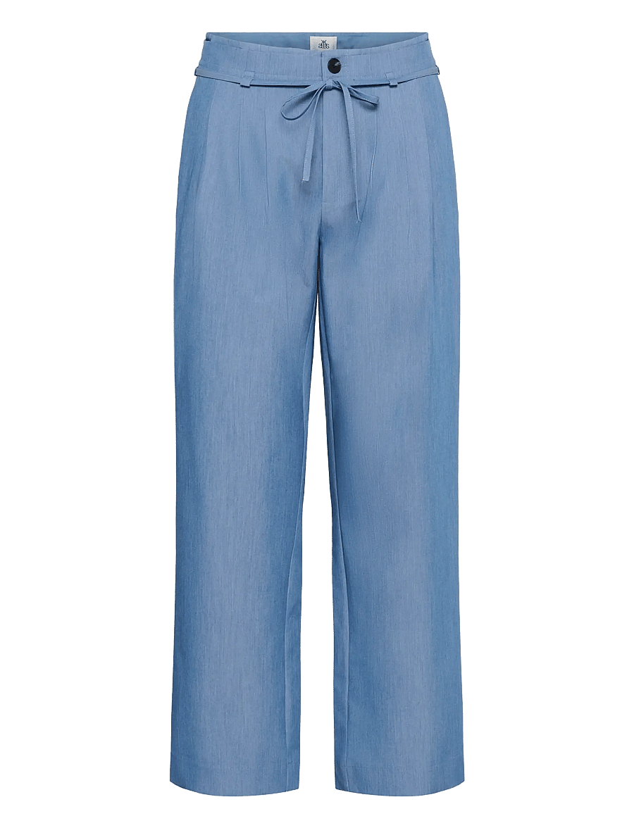 Karen By Simonsen - KBRo Solid Pants - hosen mit weitem bein - coronet blue - 1