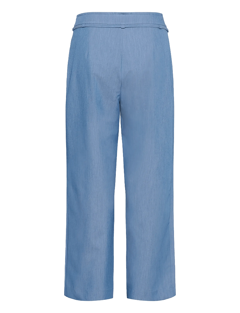 Karen By Simonsen - KBRo Solid Pants - hosen mit weitem bein - coronet blue - 2