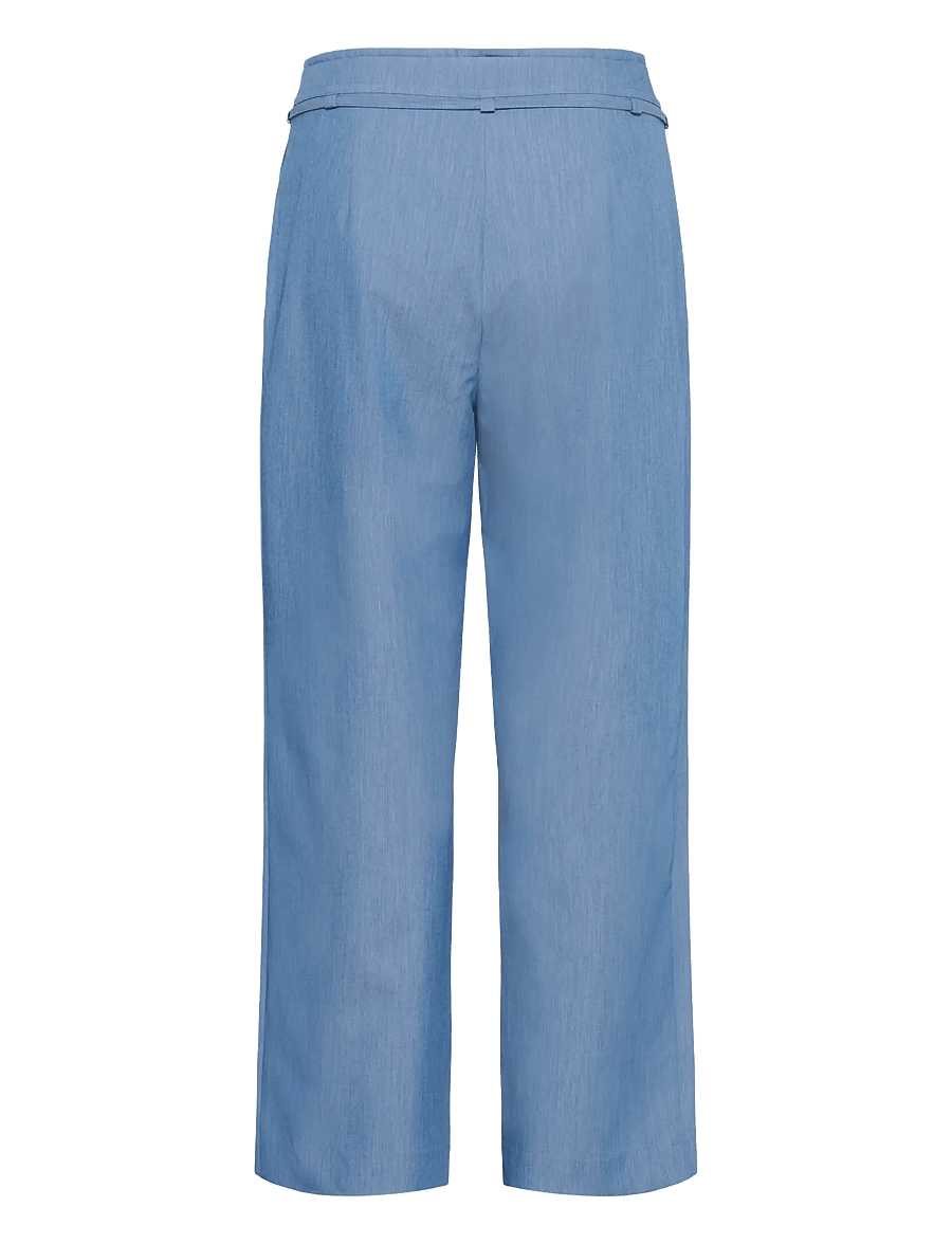 Karen By Simonsen - KBRo Solid Pants - hosen mit weitem bein - coronet blue - 2