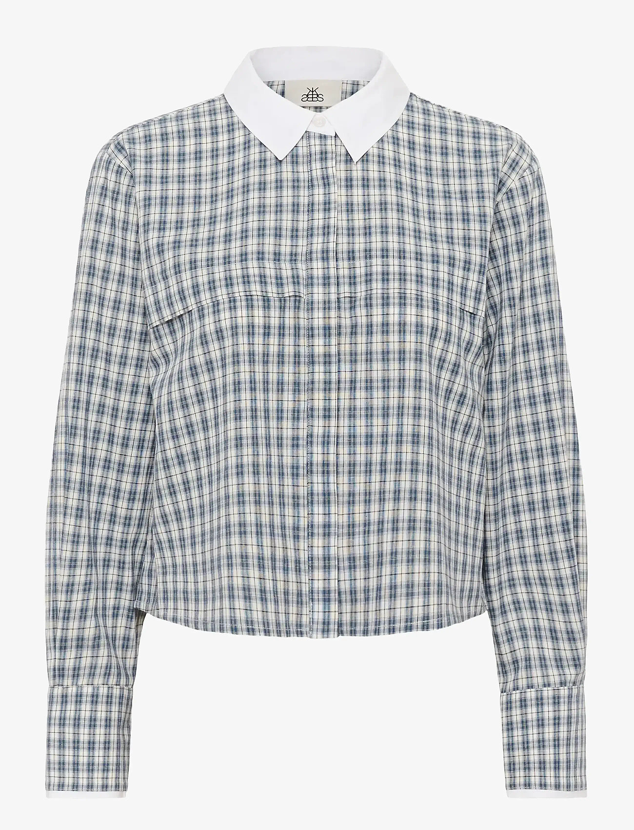 Karen By Simonsen - KBCapri Shirt - capri check blue - 1