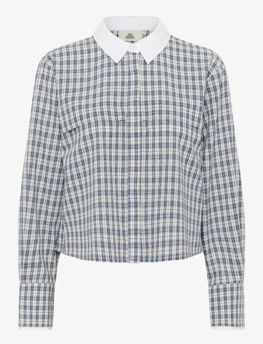 Karen By Simonsen - KBCapri Shirt - langærmede skjorter - capri check blue - 1