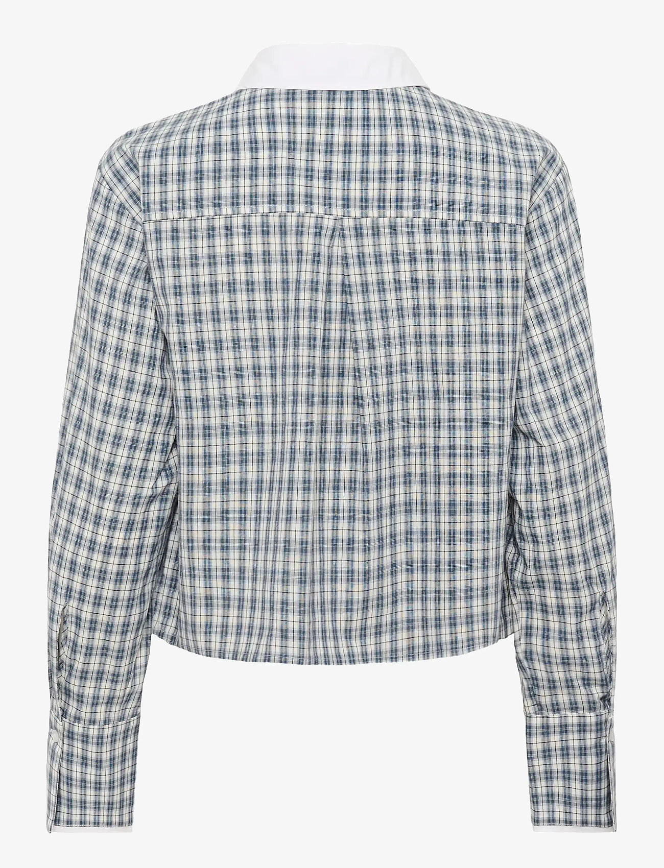 Karen By Simonsen - KBCapri Shirt - capri check blue - 2