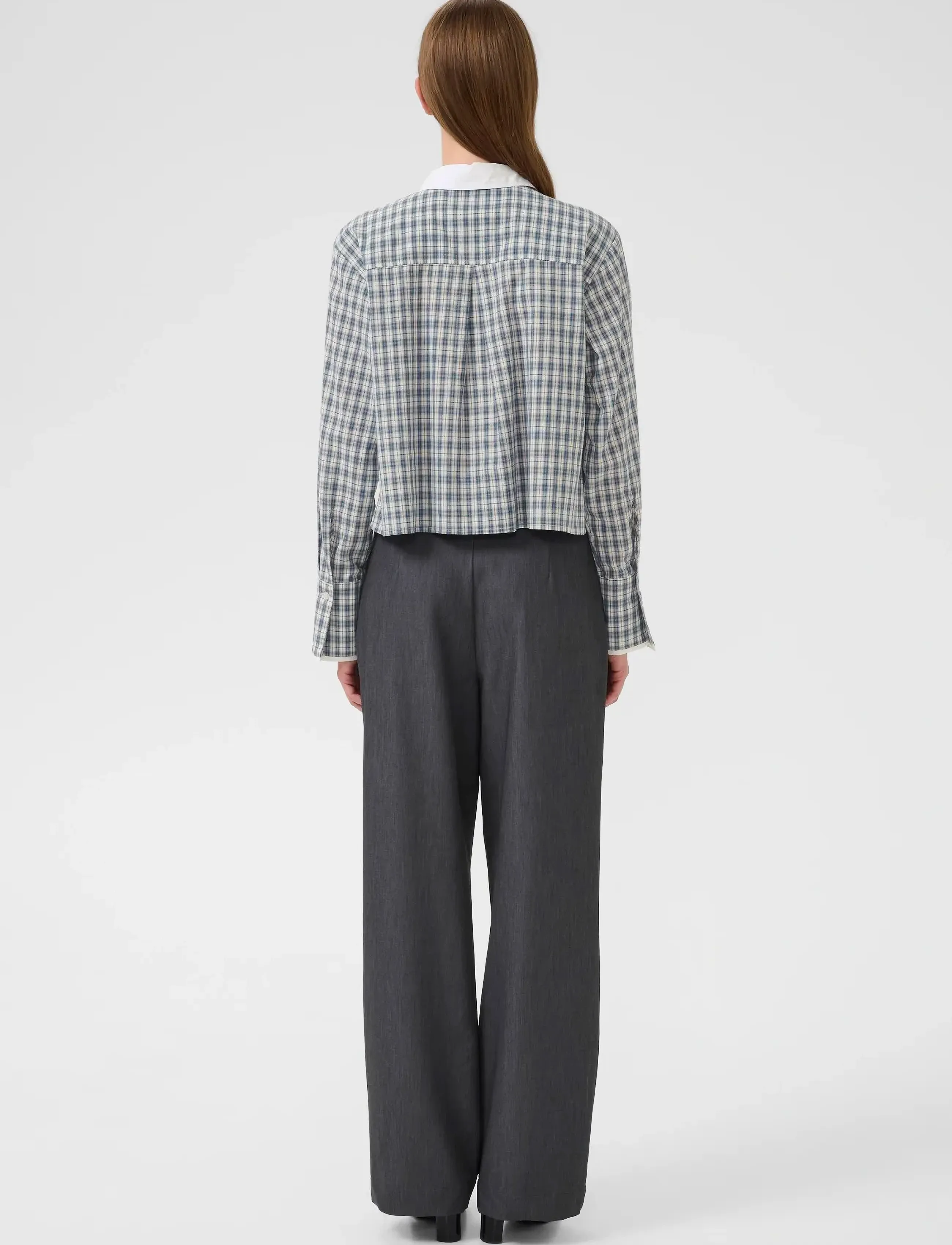 Karen By Simonsen - KBCapri Shirt - capri check blue - 4