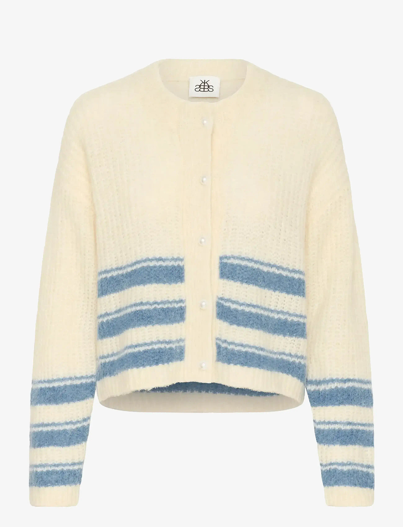 Karen By Simonsen - KBCarrie Cardigan - cardigans - egret - 1