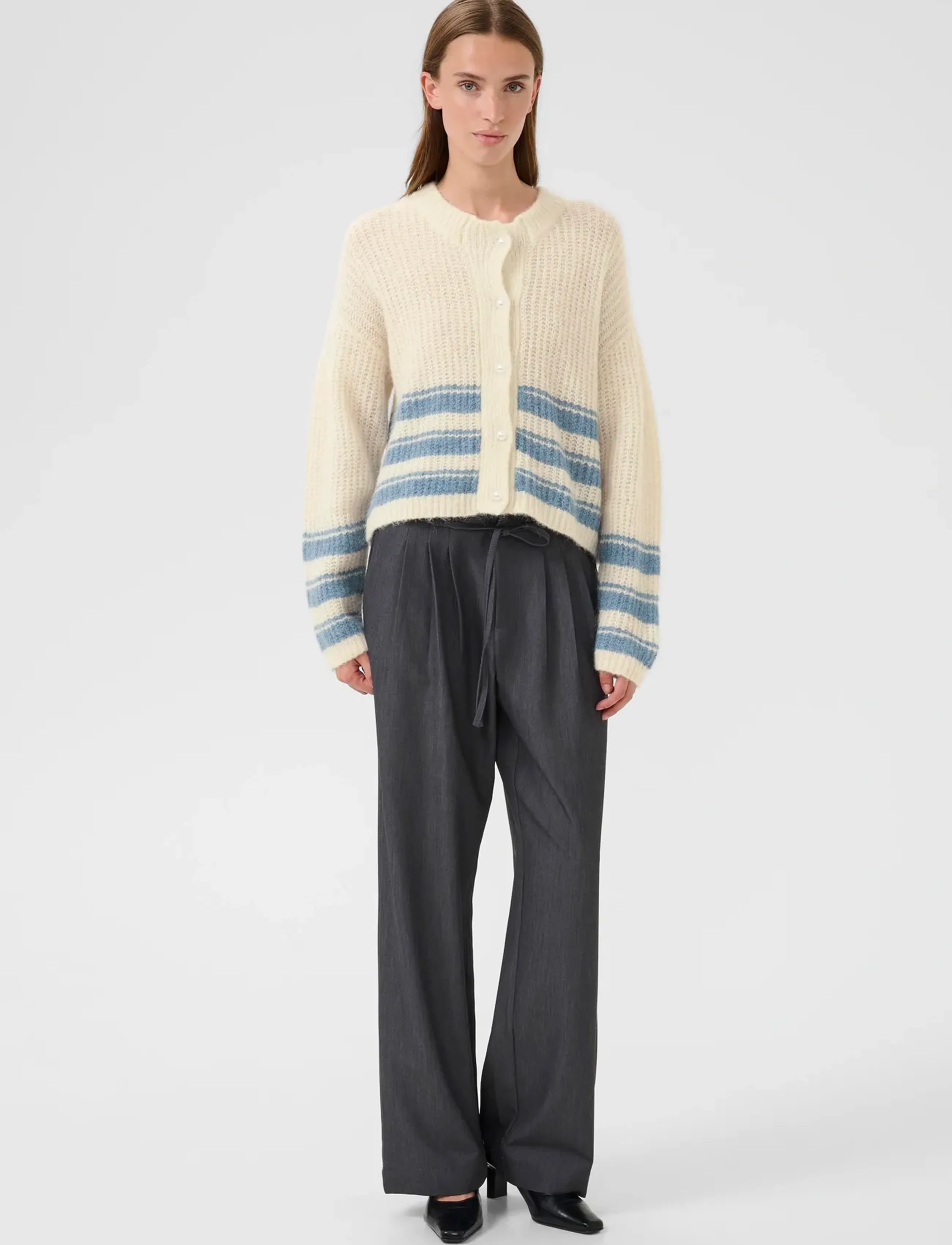 Karen By Simonsen - KBCarrie Cardigan - egret - 3