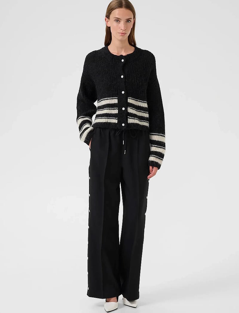 Karen By Simonsen - KBCarrie Cardigan - kardiganid - meteorite - 3