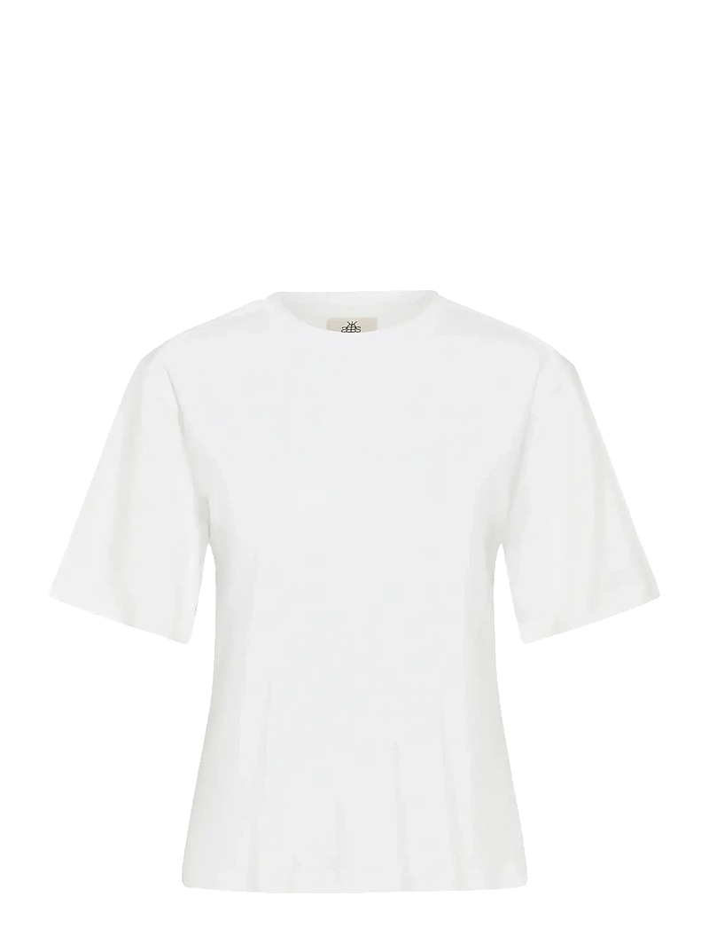 Karen By Simonsen - KBNooma Waist Tee - t-shirts - bright white - 1