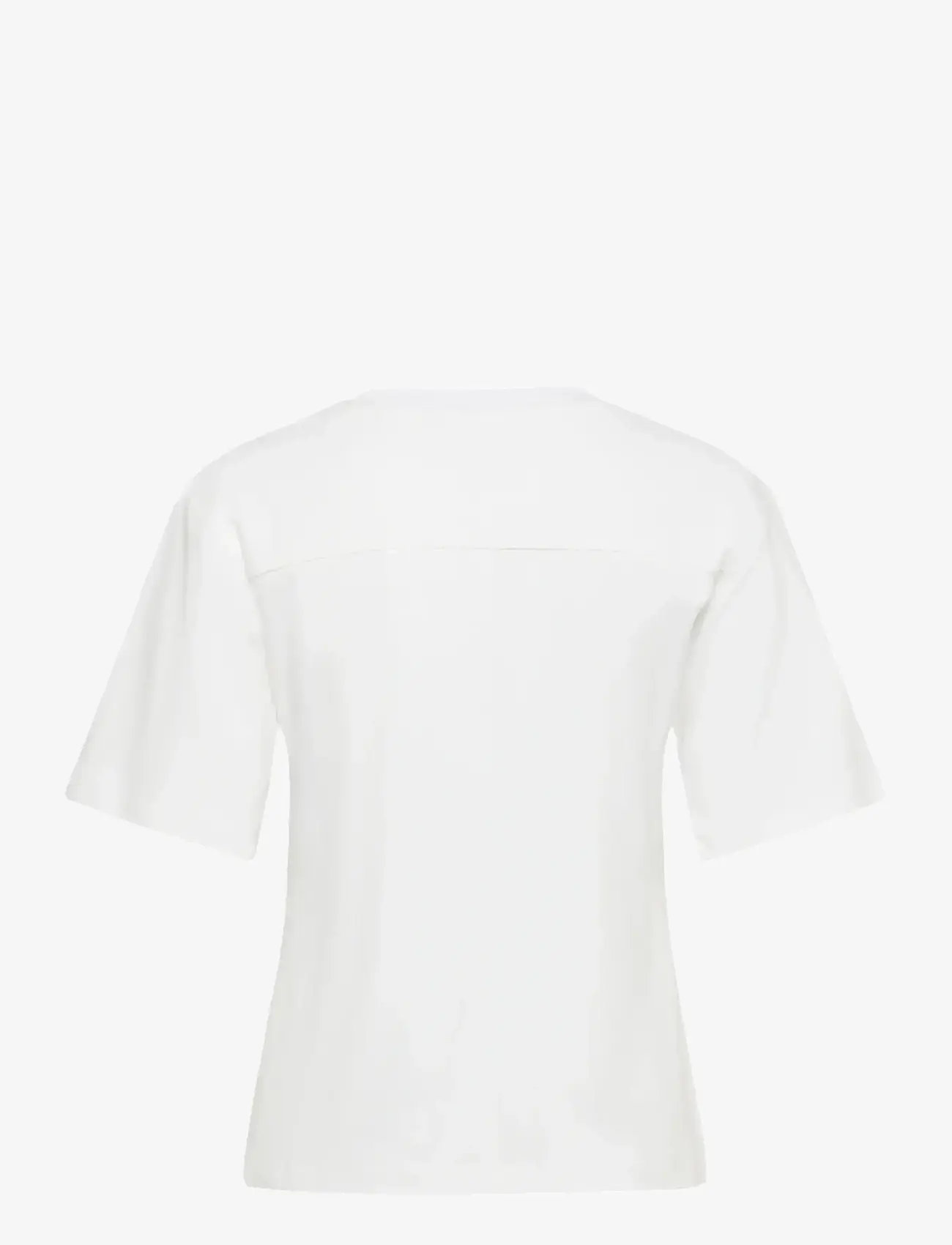 Karen By Simonsen - KBNooma Waist Tee - t-shirts - bright white - 2