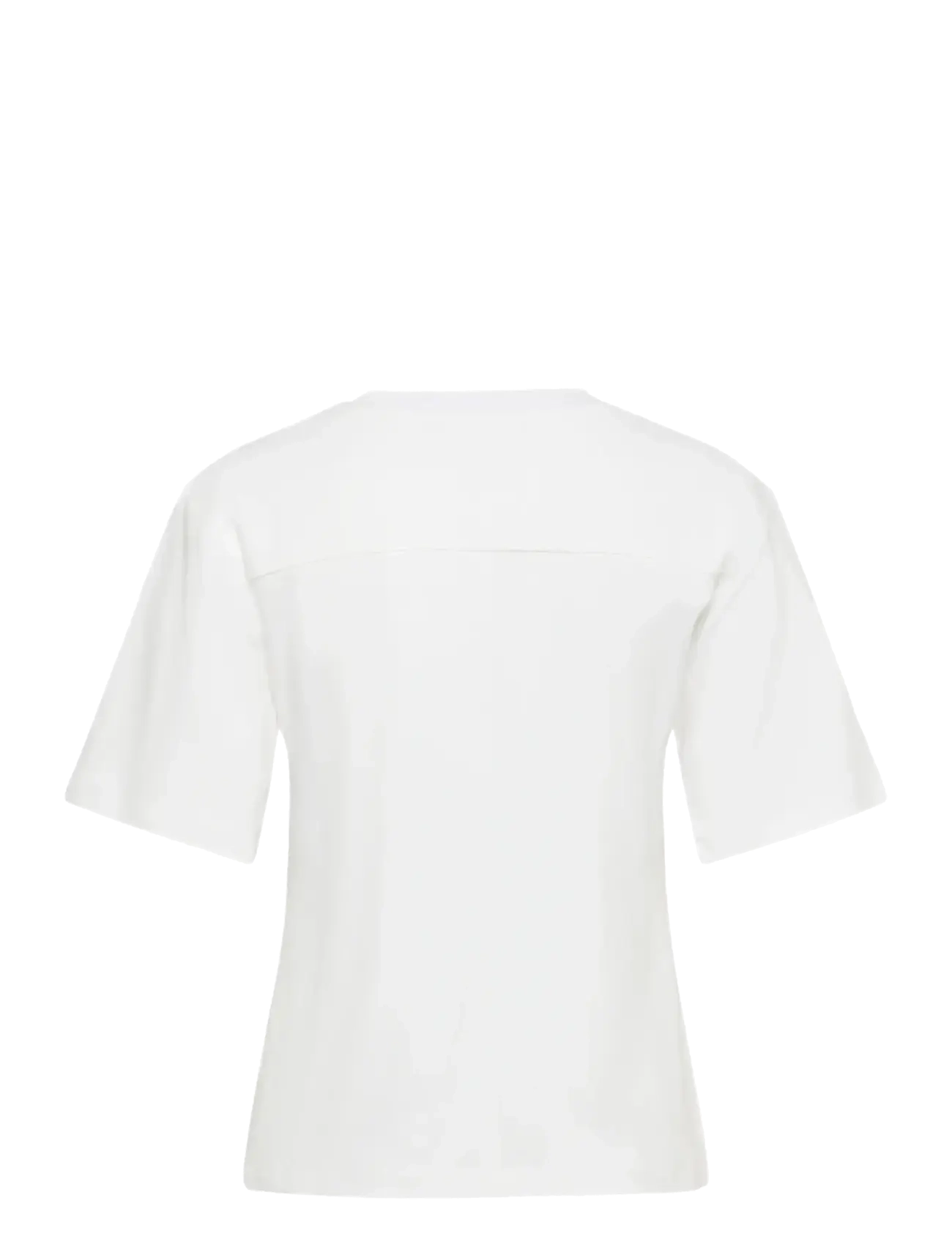 Karen By Simonsen - KBNooma Waist Tee - stuttermarbolir - bright white - 2