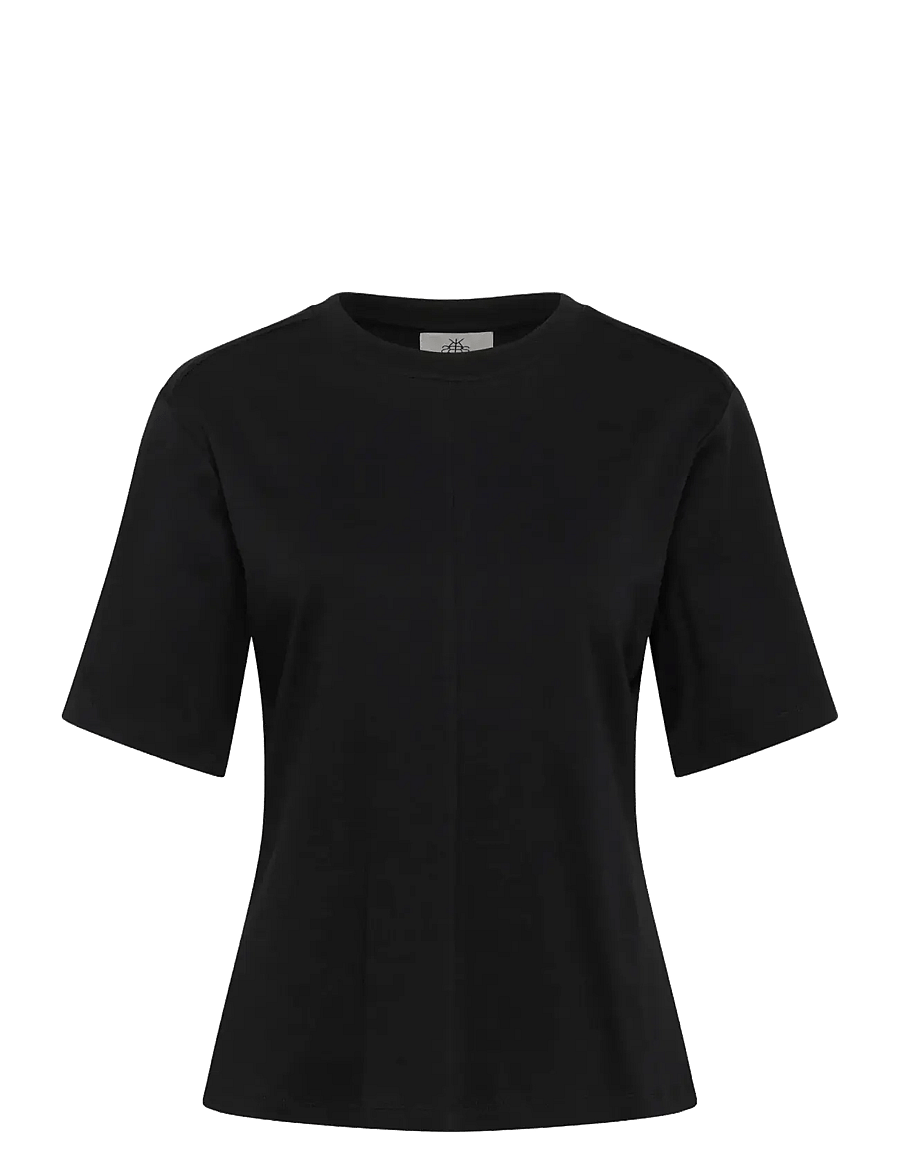 Karen By Simonsen - KBNooma Waist Tee - t-shirts - meteorite - 1