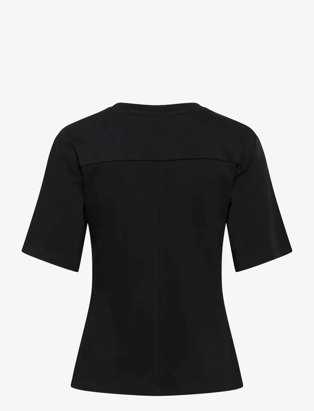 Karen By Simonsen - KBNooma Waist Tee - t-särgid - meteorite - 2