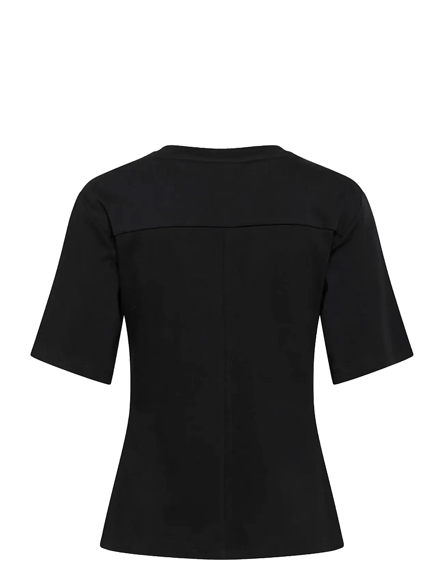 Karen By Simonsen - KBNooma Waist Tee - t-shirts - meteorite - 2