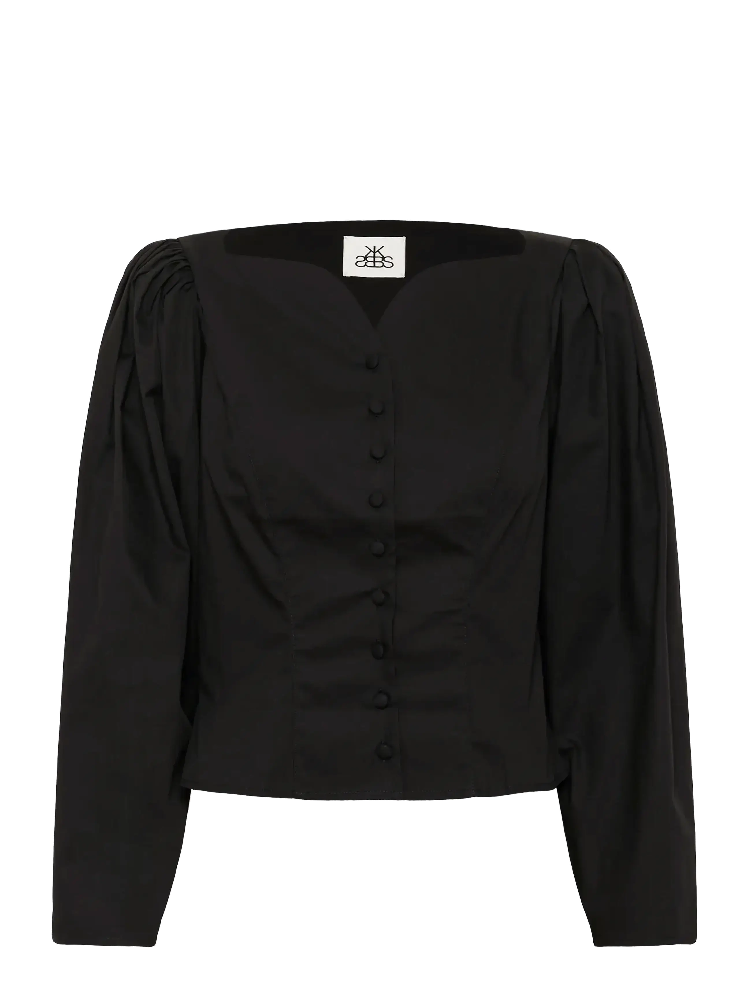Karen By Simonsen KBClaudia LS Shirt - Bluser & Skjorter - METEORITE / black