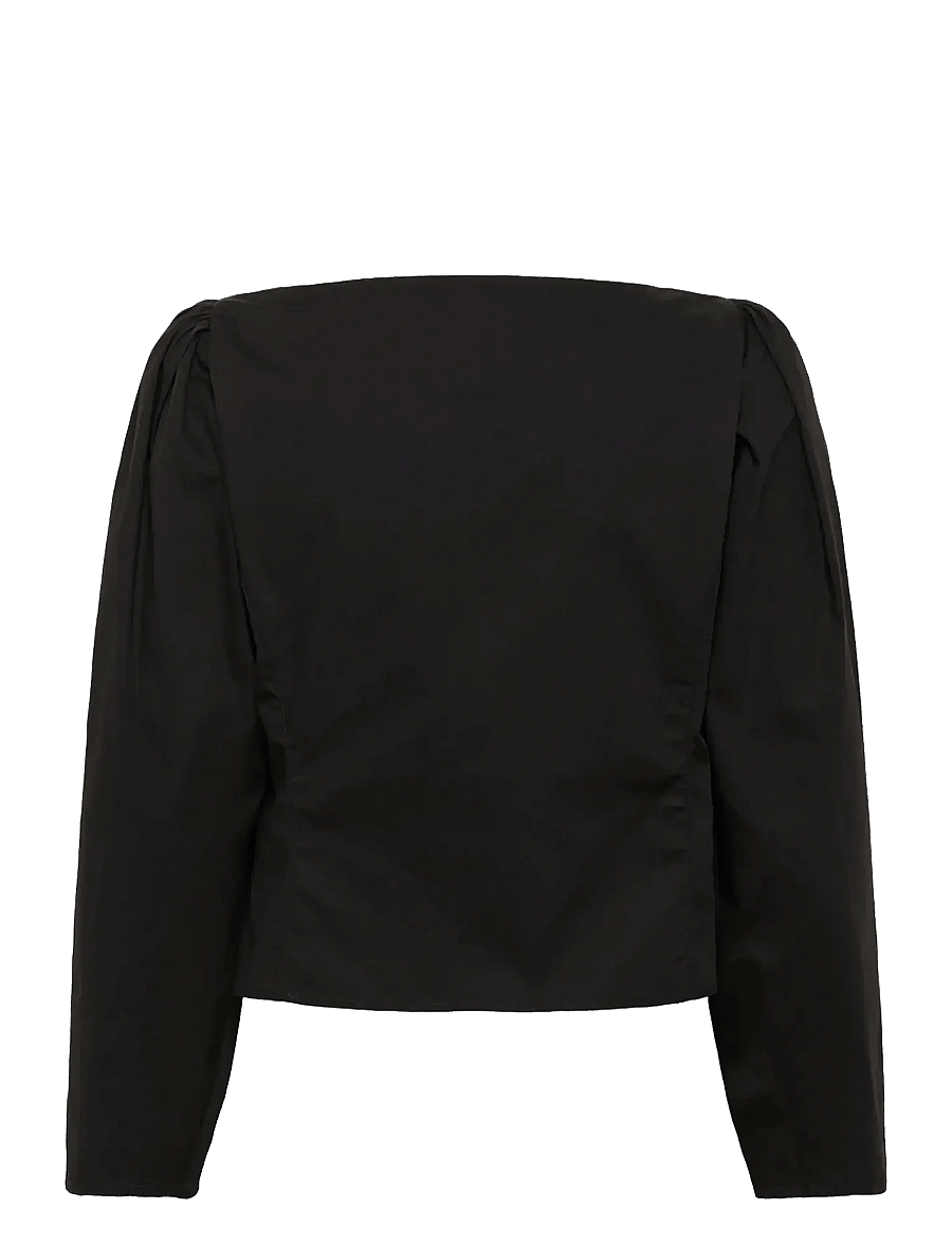 Karen By Simonsen - KBClaudia LS Shirt - meteorite - 1