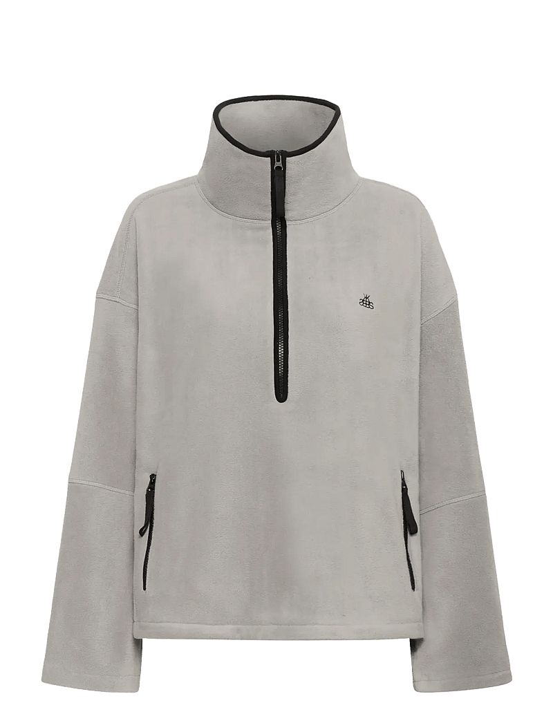 Karen By Simonsen - KBWenna Fleece Pullover - fliisid ja vahekihina kantavad jakid - flint gray - 1